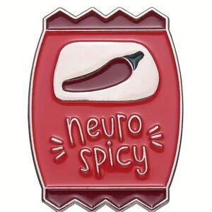 2/$20 - ENAMEL PIN - Neurospicy